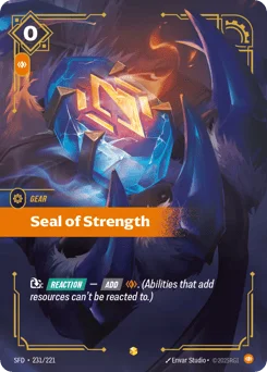 Seal Of Strength