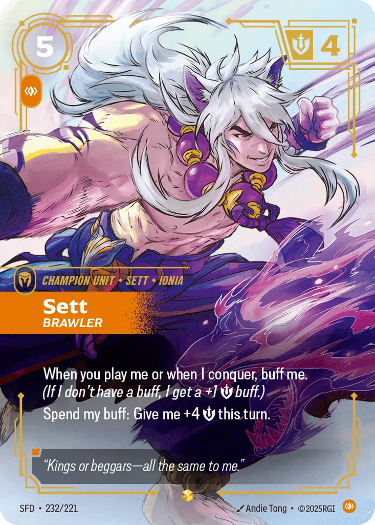 Sett, Brawler · Spiritforged