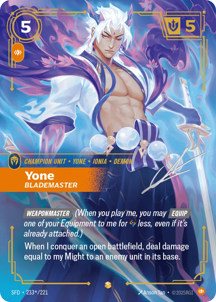 Yone, Blademaster · Spiritforged
