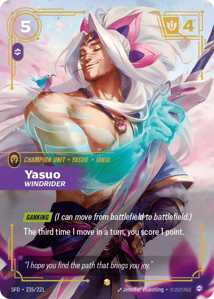 Yasuo, Windrider · Spiritforged