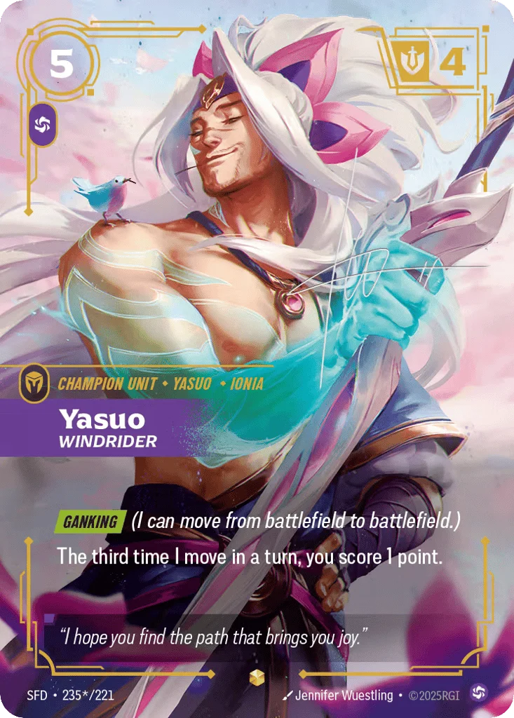 Yasuo, Windrider · Spiritforged
