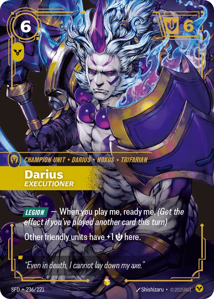 Darius, Executioner · Spiritforged