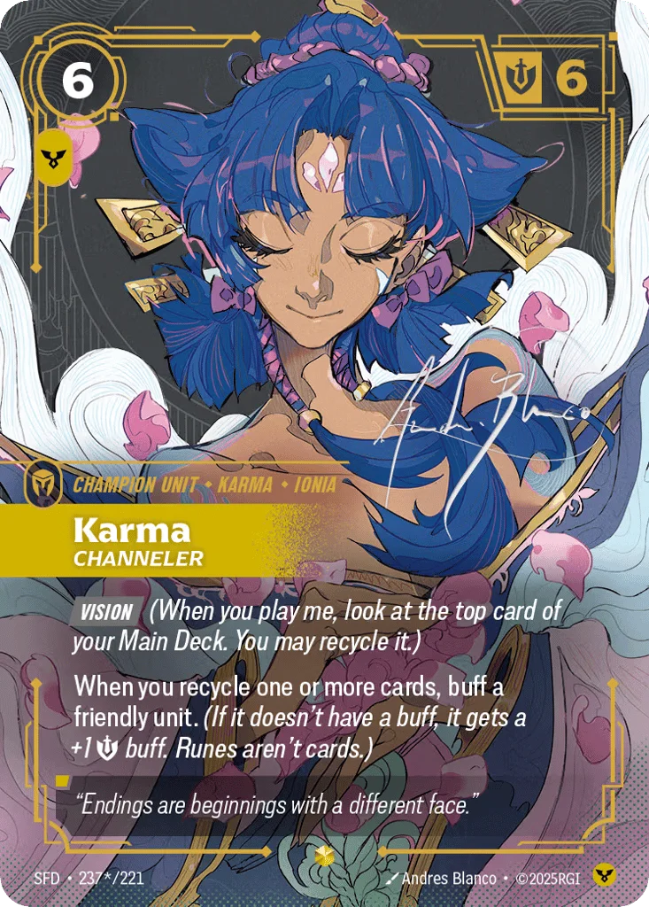 Karma, Channeler · Spiritforged