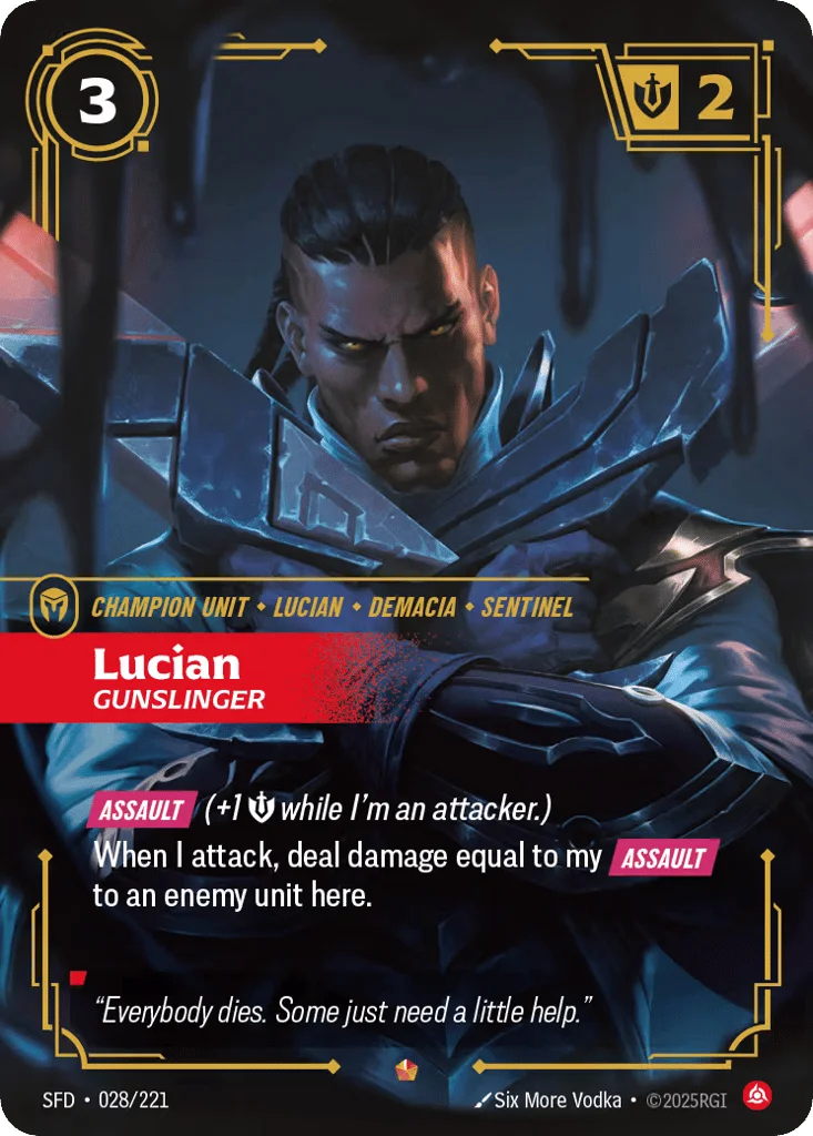 Lucian, Gunslinger · Spiritforged