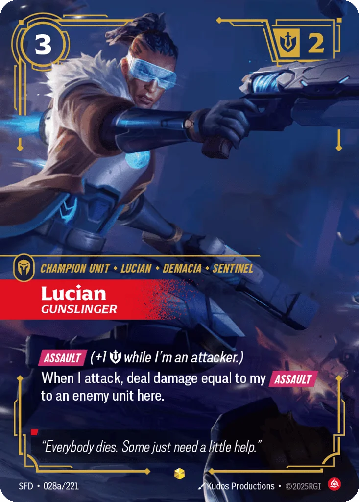 Lucian, Gunslinger · Spiritforged