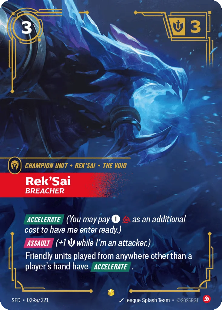 Rek'sai, Breacher · Spiritforged
