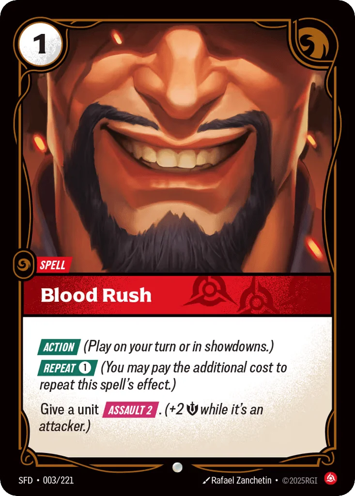 Blood Rush · Spiritforged