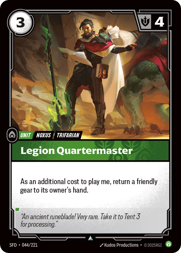 Legion Quartermaster · Spiritforged
