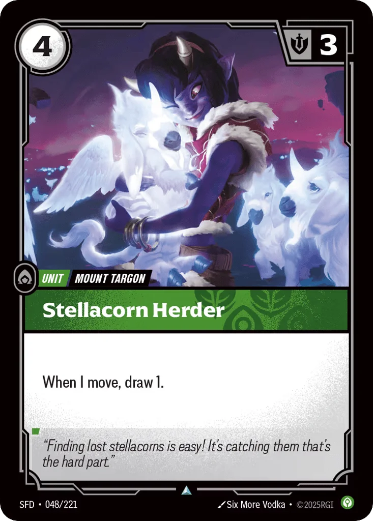 Stellacorn Herder · Spiritforged