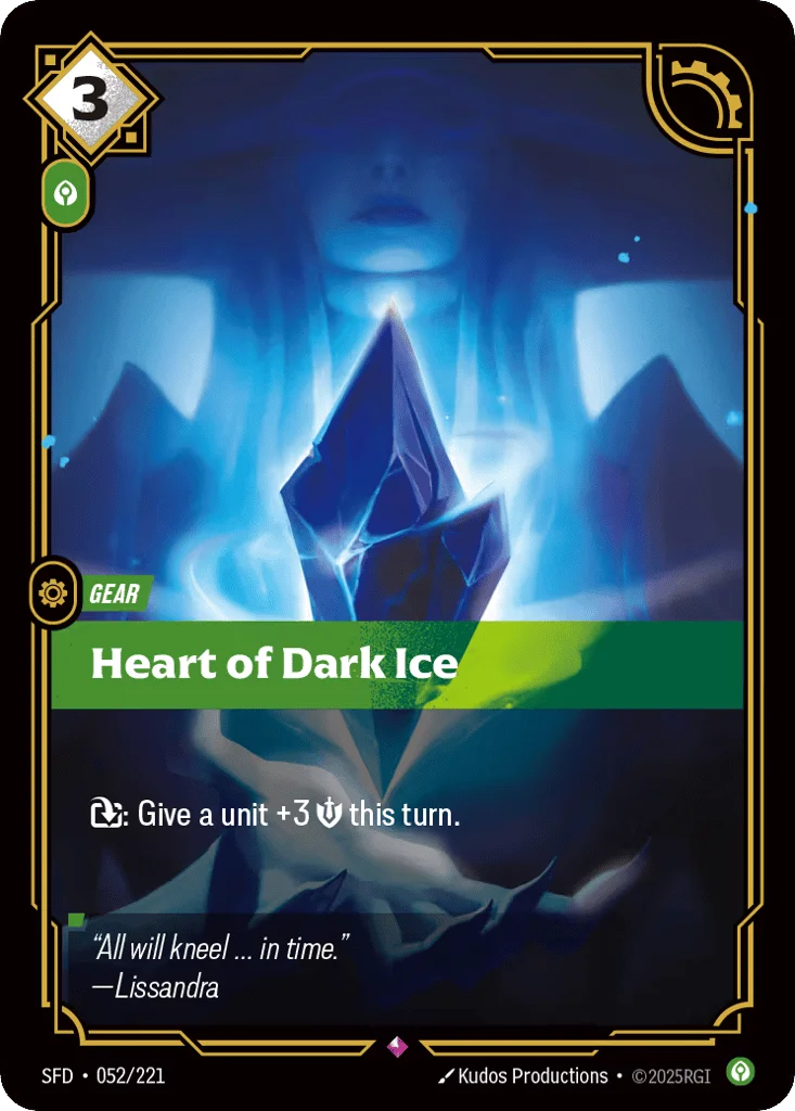 Heart Of Dark Ice · Spiritforged