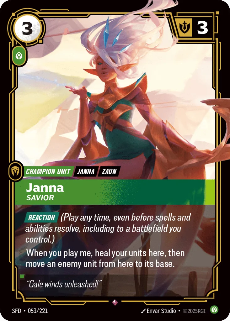 Janna, Savior · Spiritforged