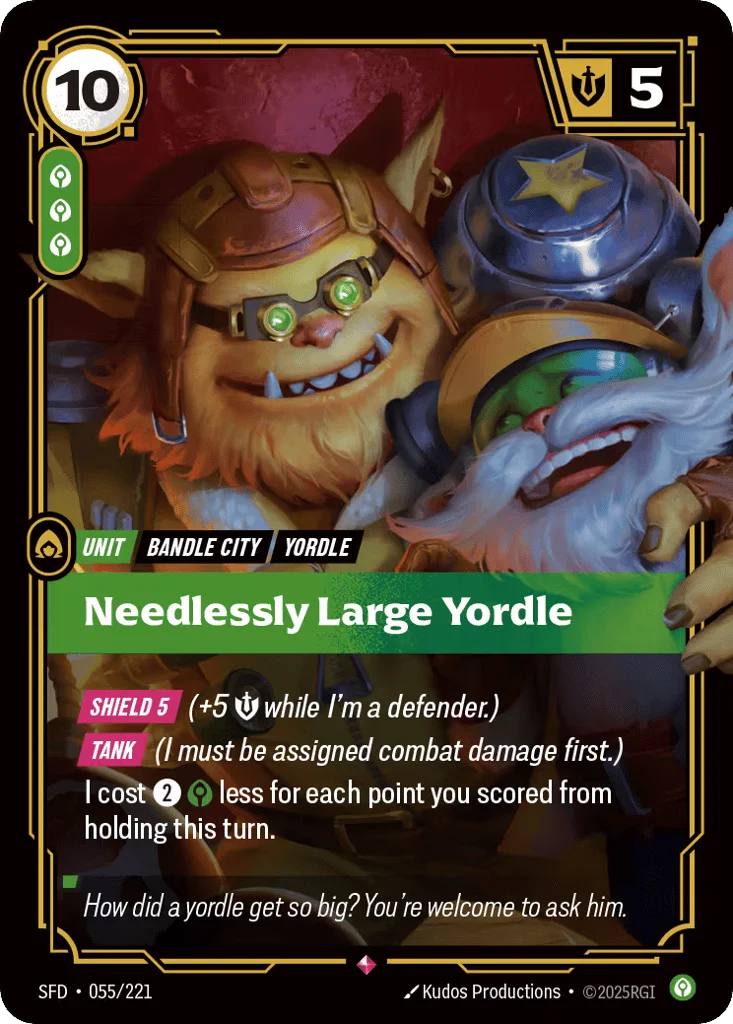 Needlessly Large Yordle · Spiritforged