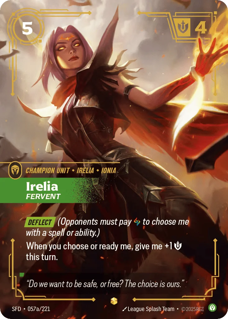 Irelia, Fervent · Spiritforged