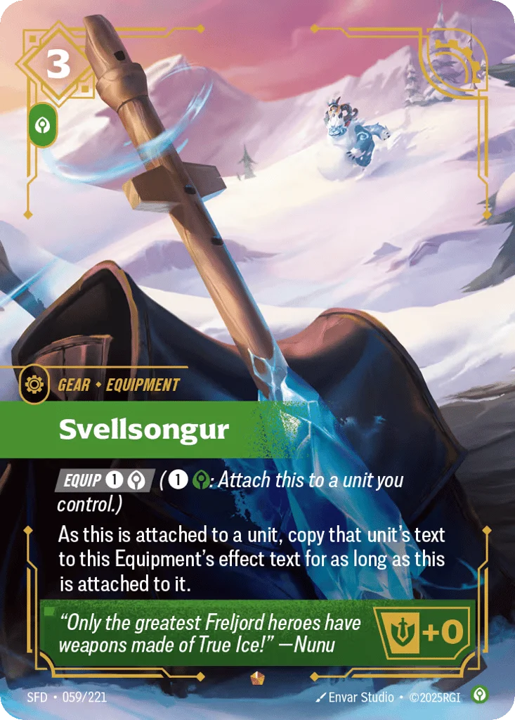 Svellsongur · Spiritforged