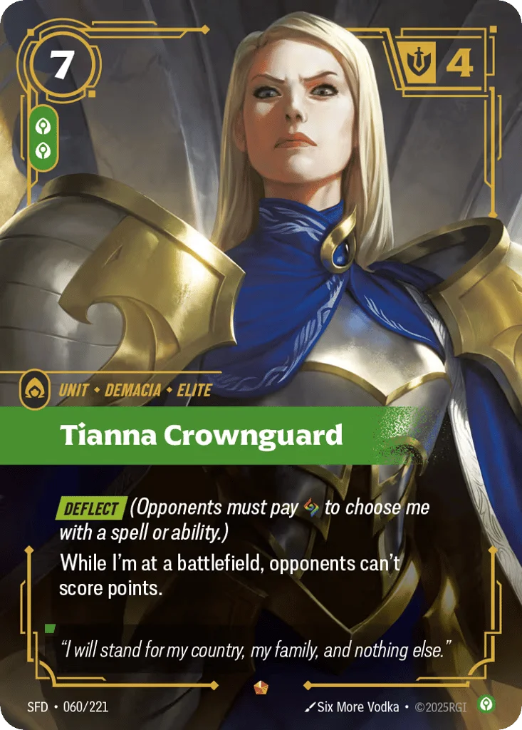 Tianna Crownguard · Spiritforged