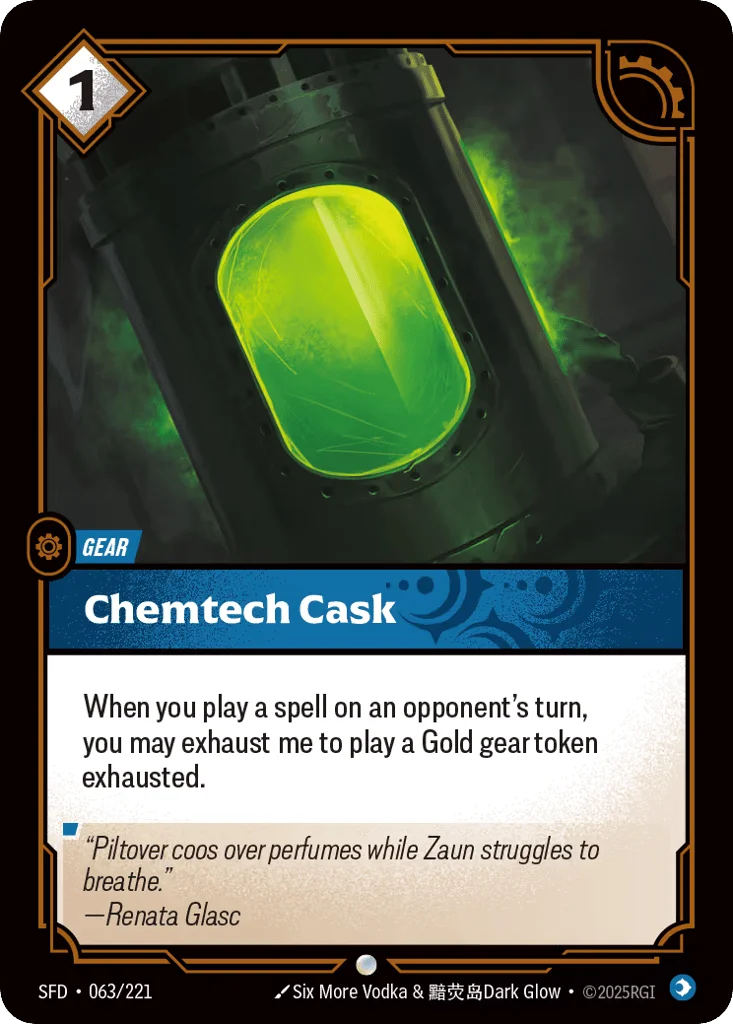 Chemtech Cask · Spiritforged