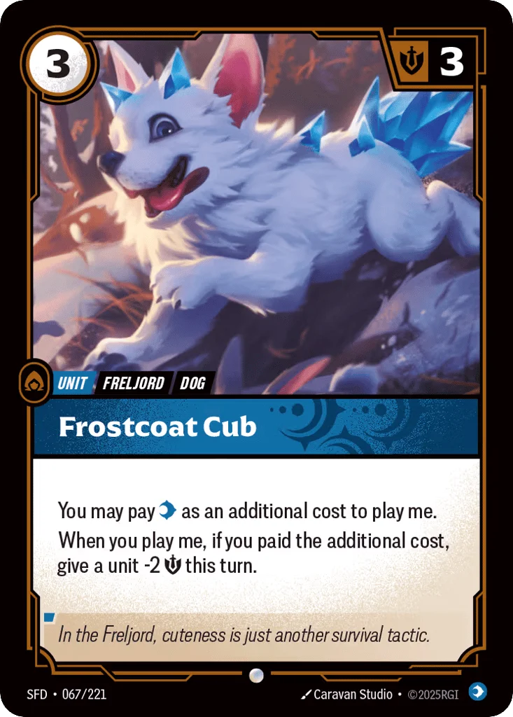Frostcoat Cub · Spiritforged