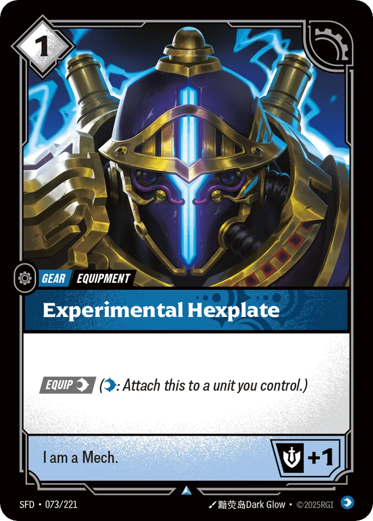 Experimental Hexplate · Spiritforged