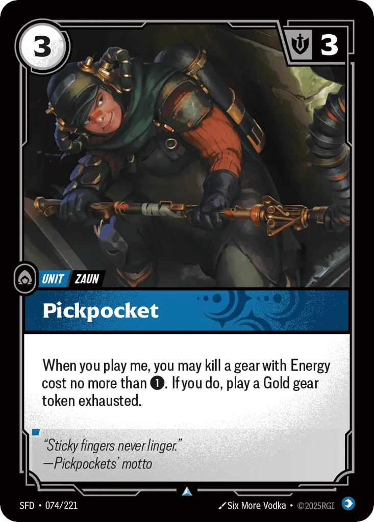 Pickpocket · Spiritforged