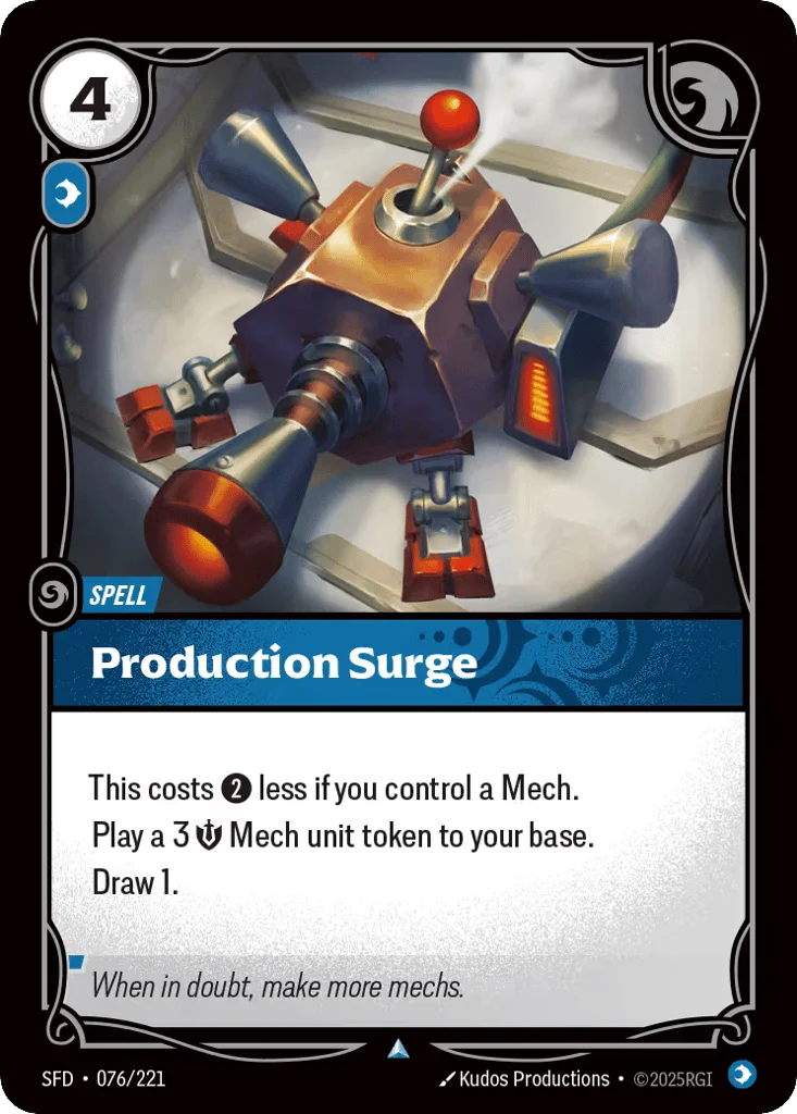 Production Surge · Spiritforged
