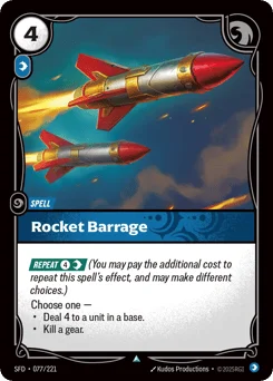Rocket Barrage