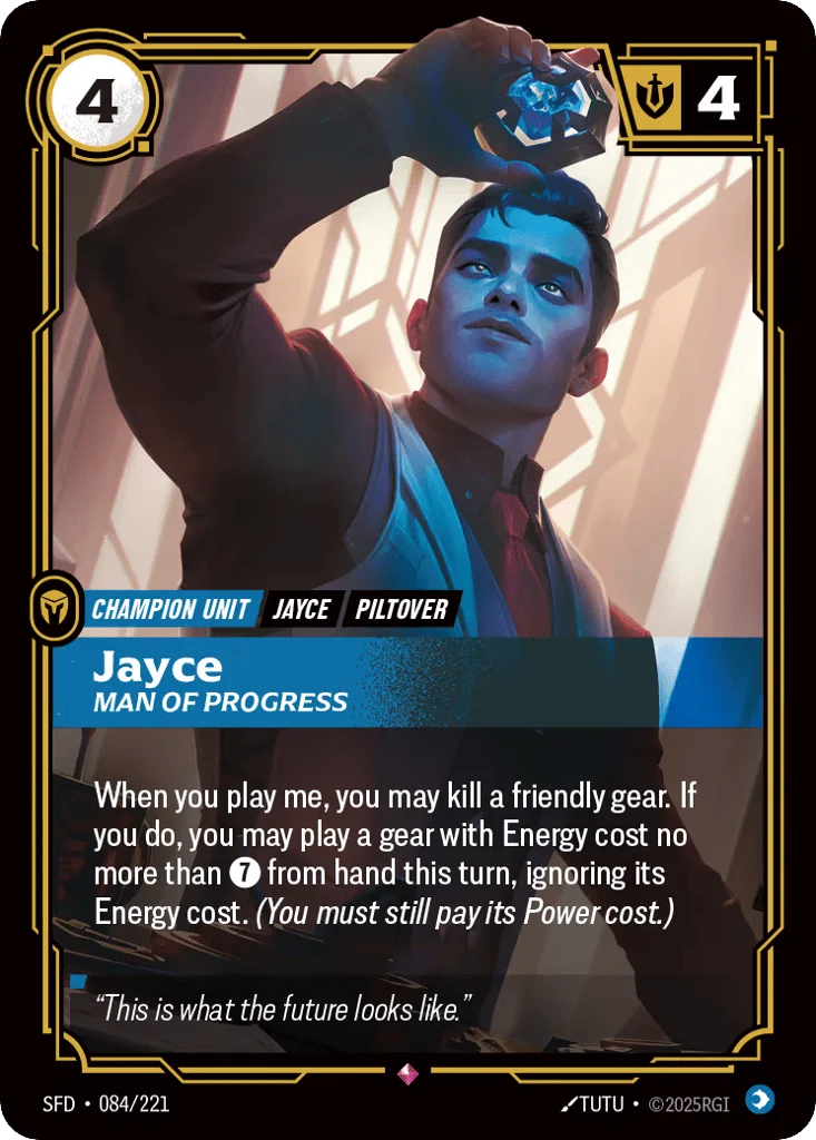 Jayce, Man Of Progress · Spiritforged