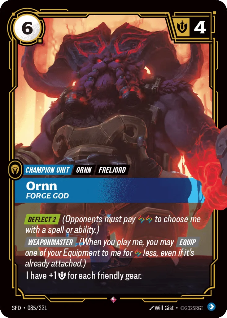 Ornn, Forge God · Spiritforged