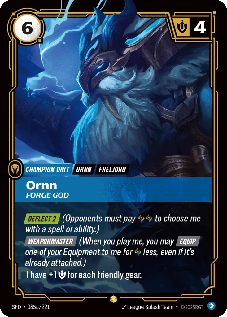 Ornn, Forge God · Spiritforged