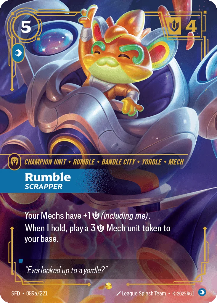 Rumble, Scrapper · Spiritforged