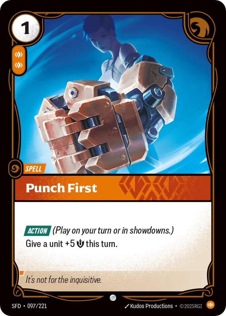 Punch First · Spiritforged