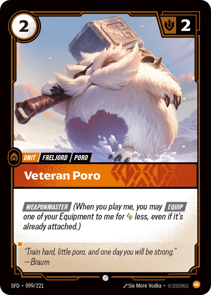 Veteran Poro · Spiritforged