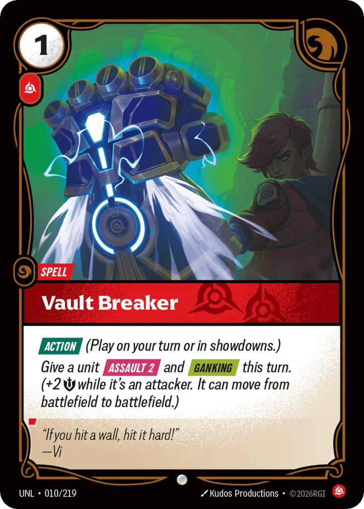 Vault Breaker · Unleashed