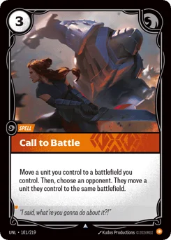Call To Battle