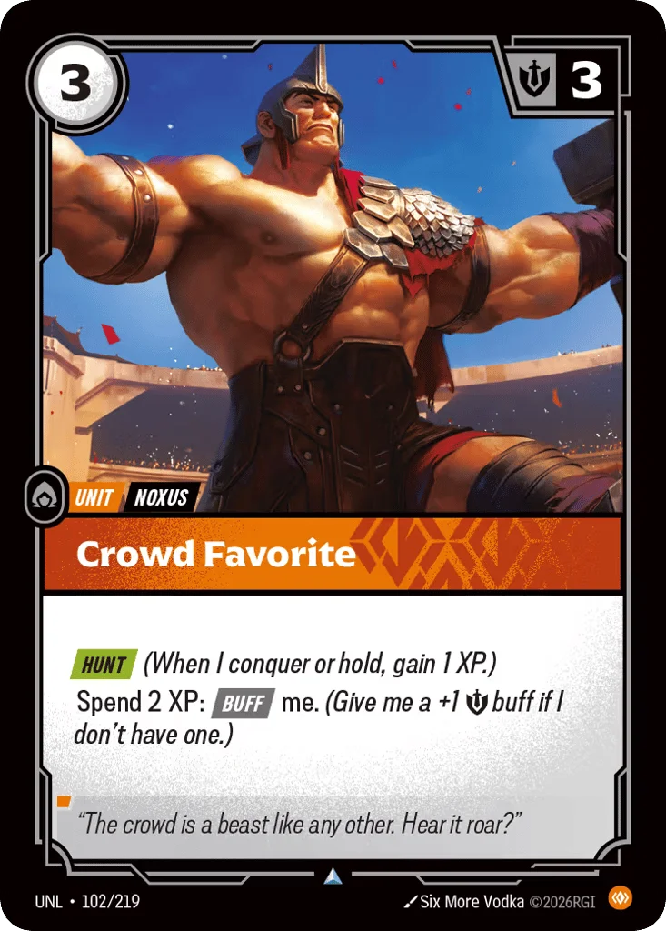 Crowd Favorite · Unleashed