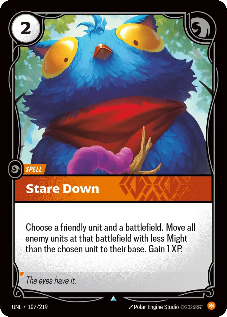 Stare Down · Unleashed