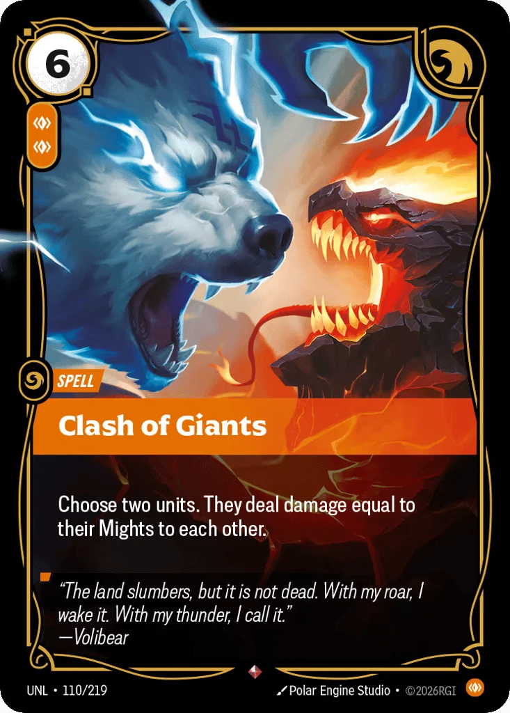 Clash Of Giants · Unleashed
