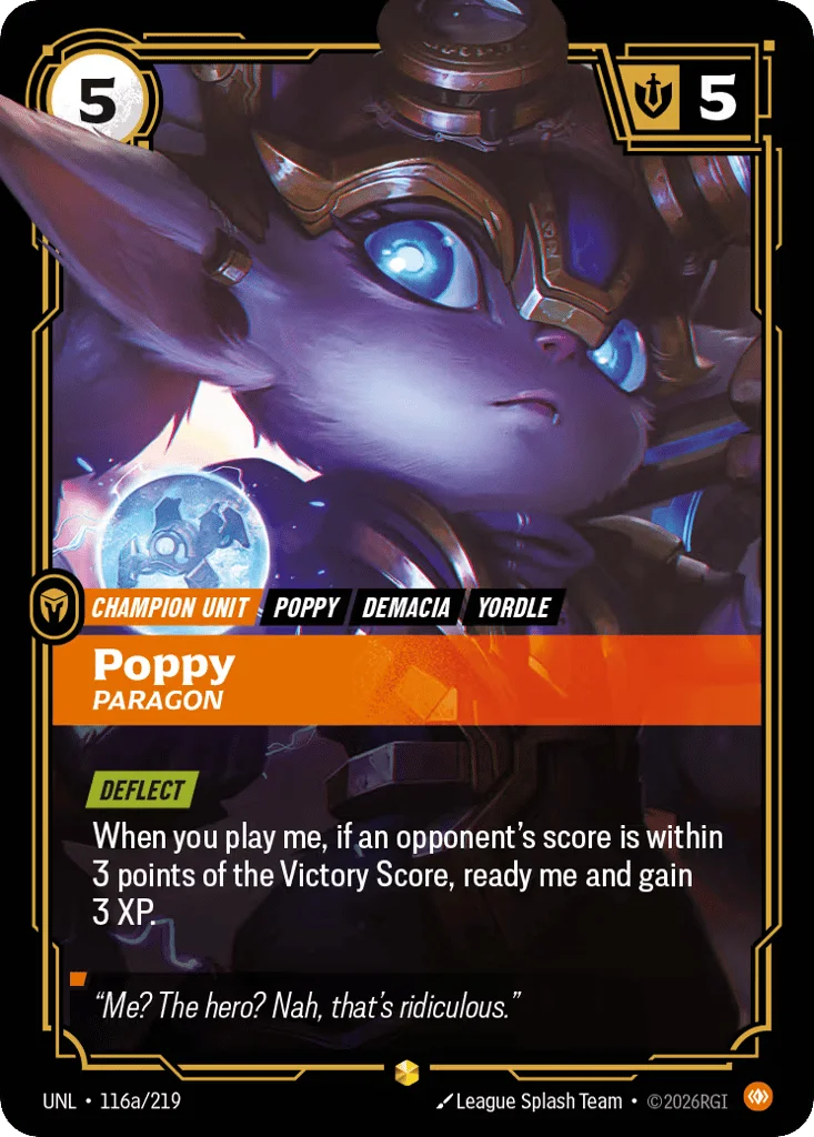 Poppy, Paragon · Unleashed