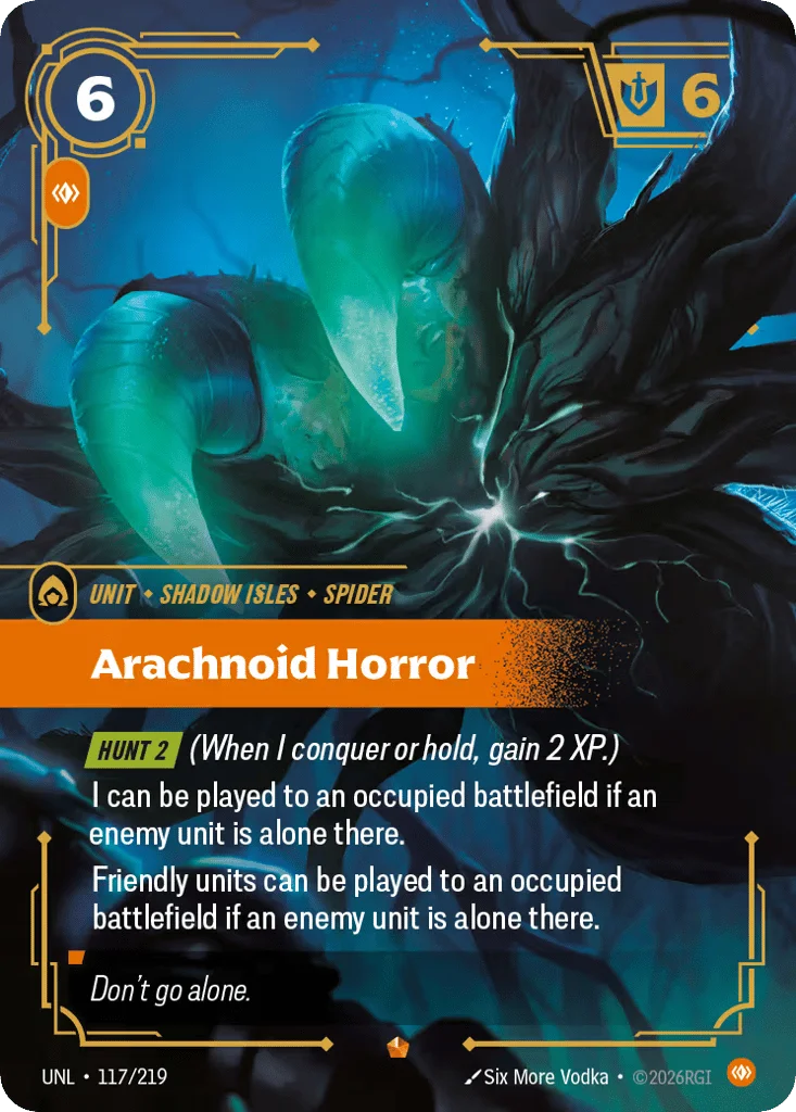 Arachnoid Horror · Unleashed