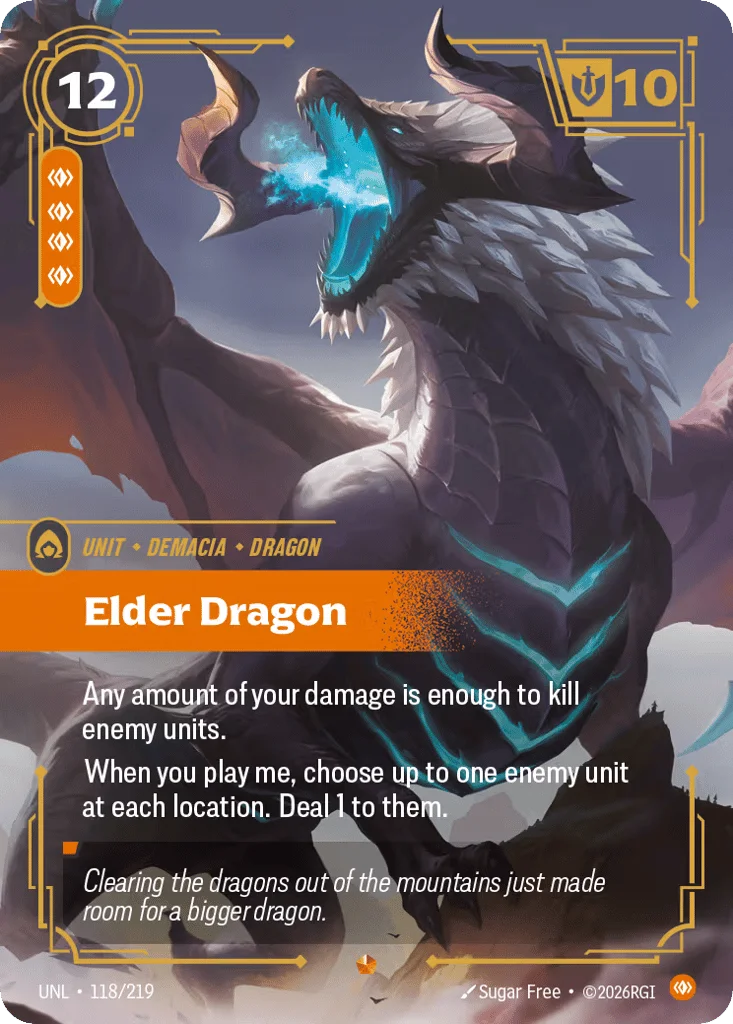 Elder Dragon · Unleashed