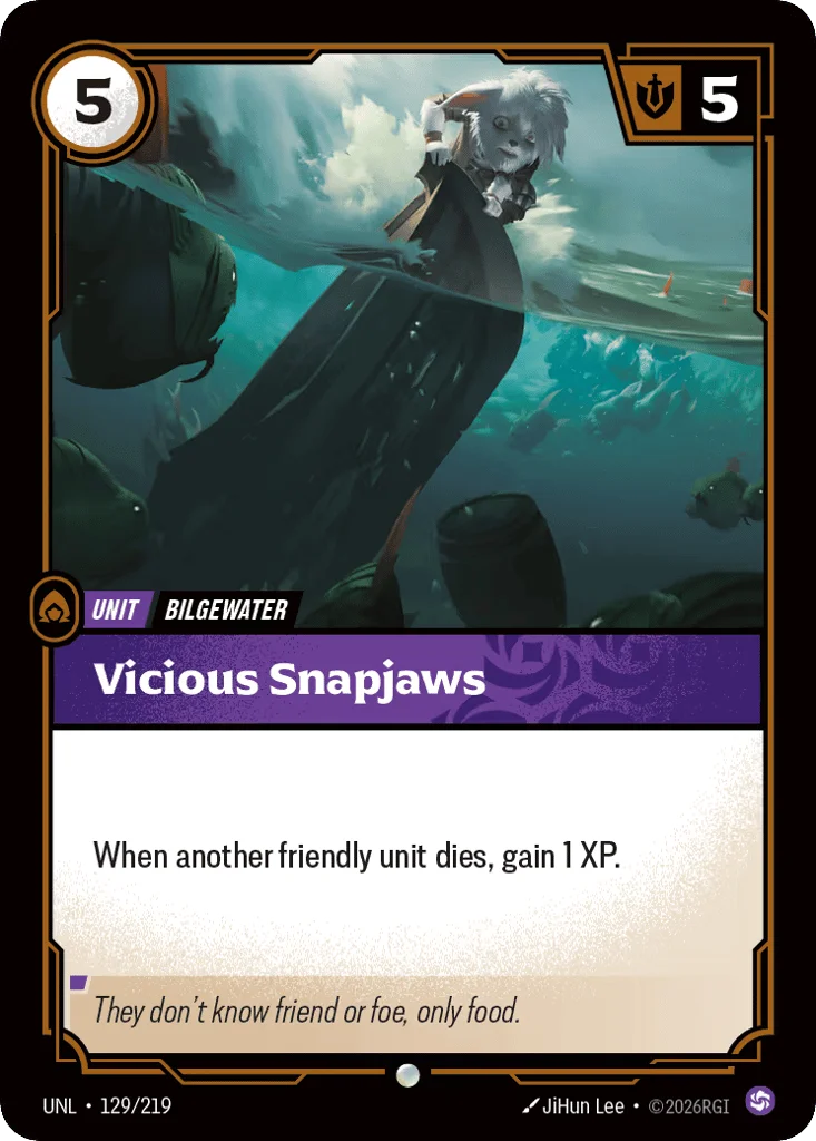 Vicious Snapjaws · Unleashed