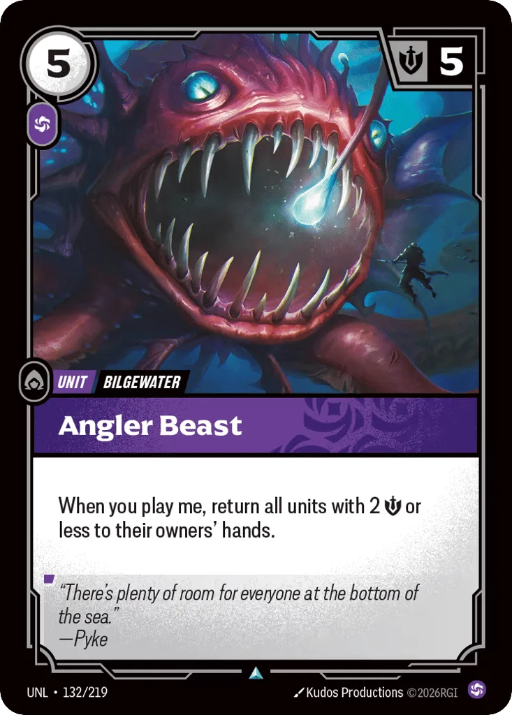 Angler Beast · Unleashed