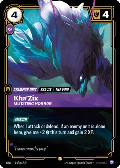 Kha'zix, Mutating Horror