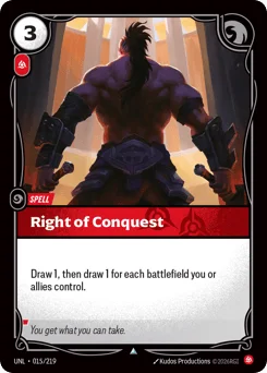 Right Of Conquest