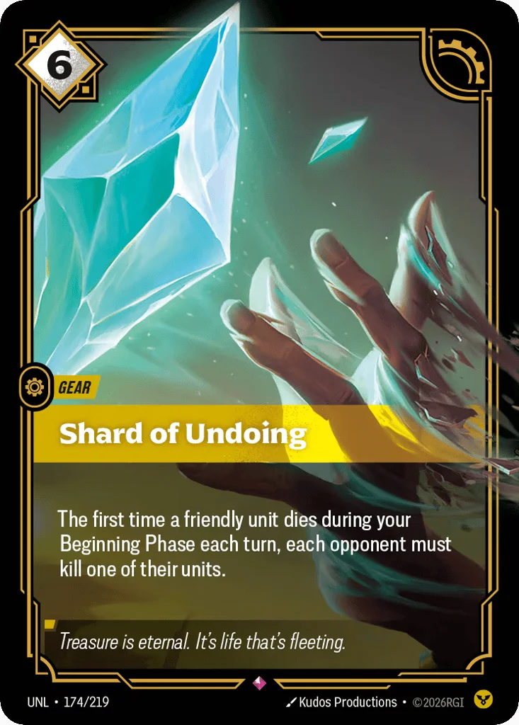 Shard Of Undoing · Unleashed