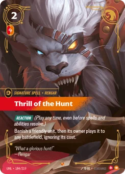 Thrill Of The Hunt
