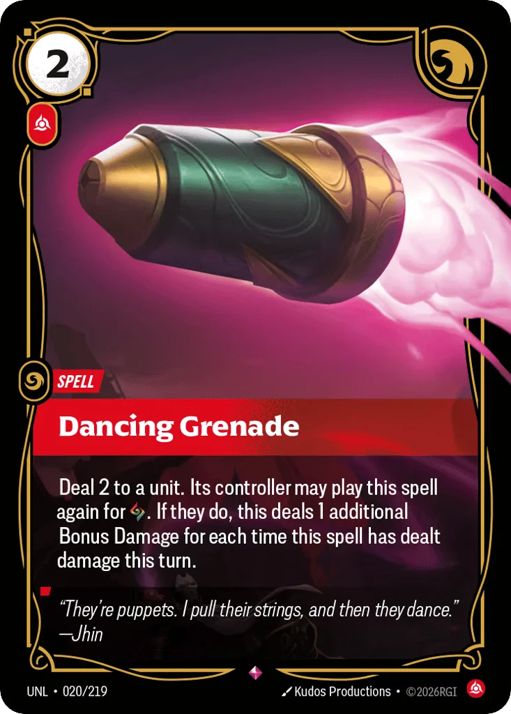 Dancing Grenade · Unleashed