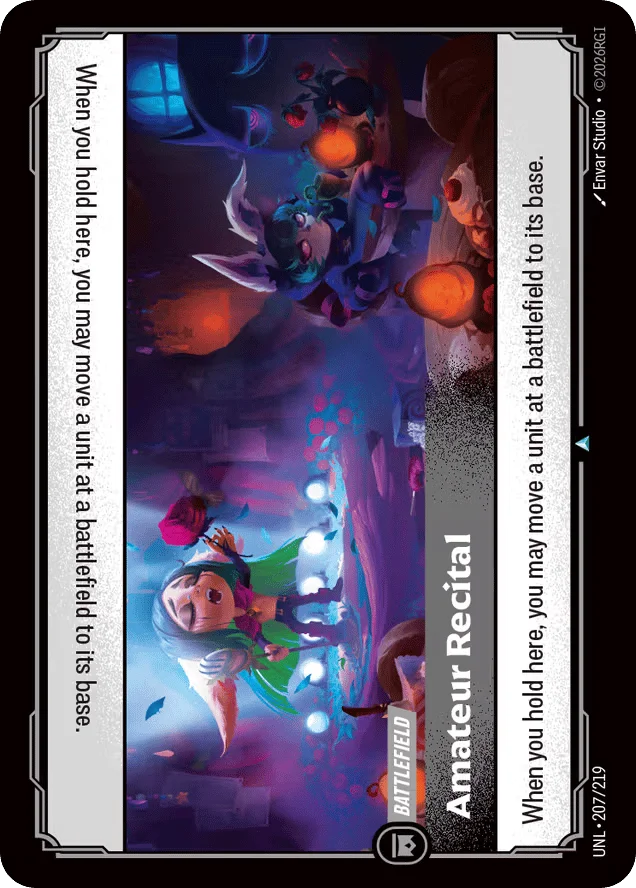 Amateur Recital · Unleashed