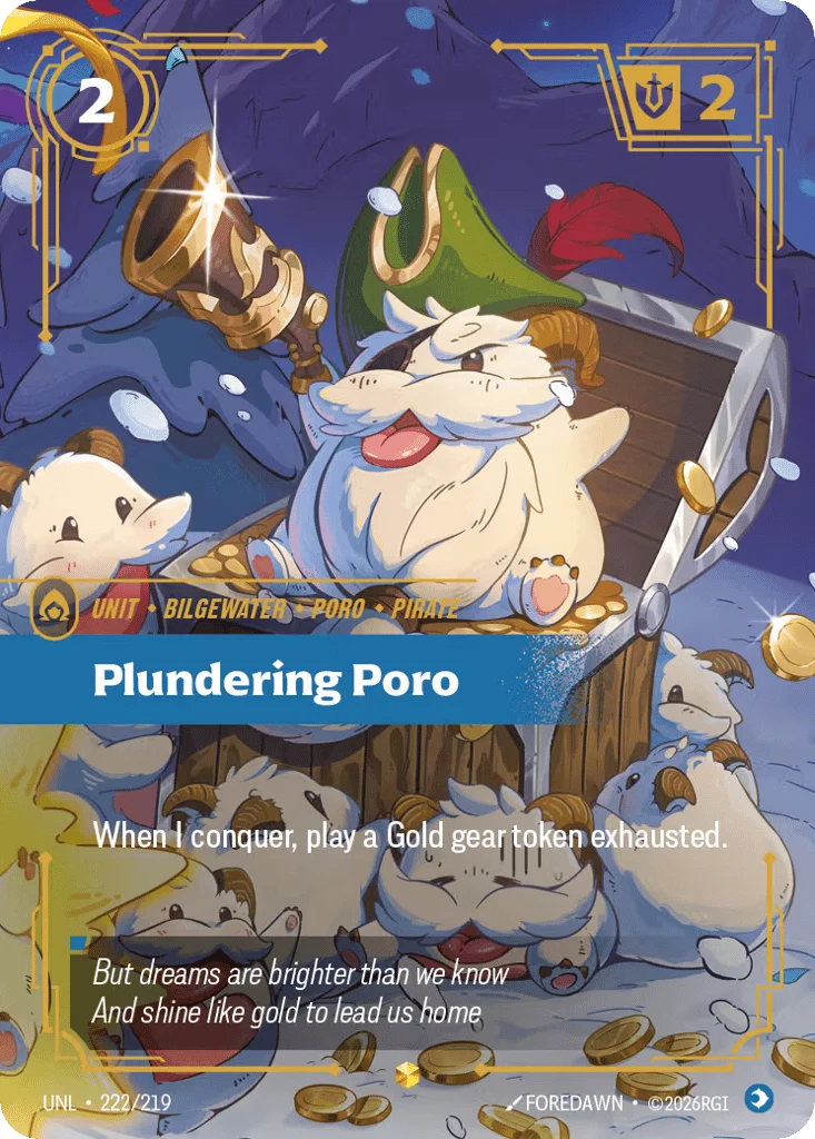 Plundering Poro · Unleashed