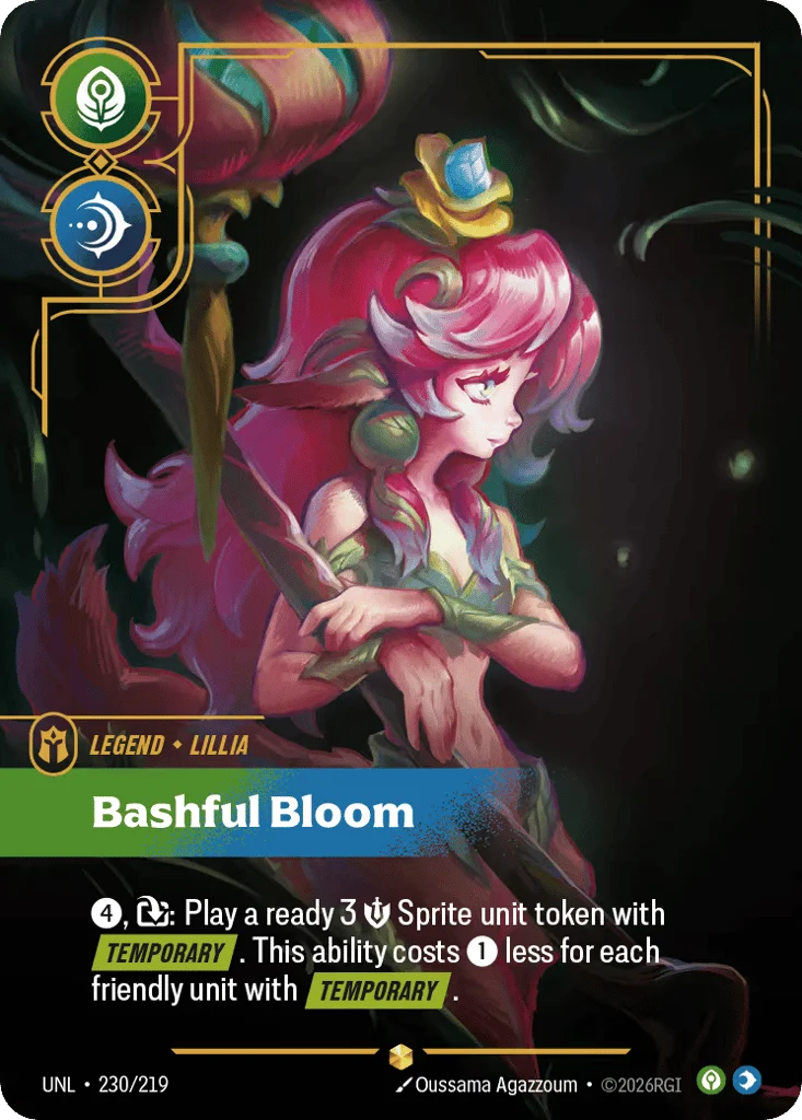 Bashful Bloom · Unleashed