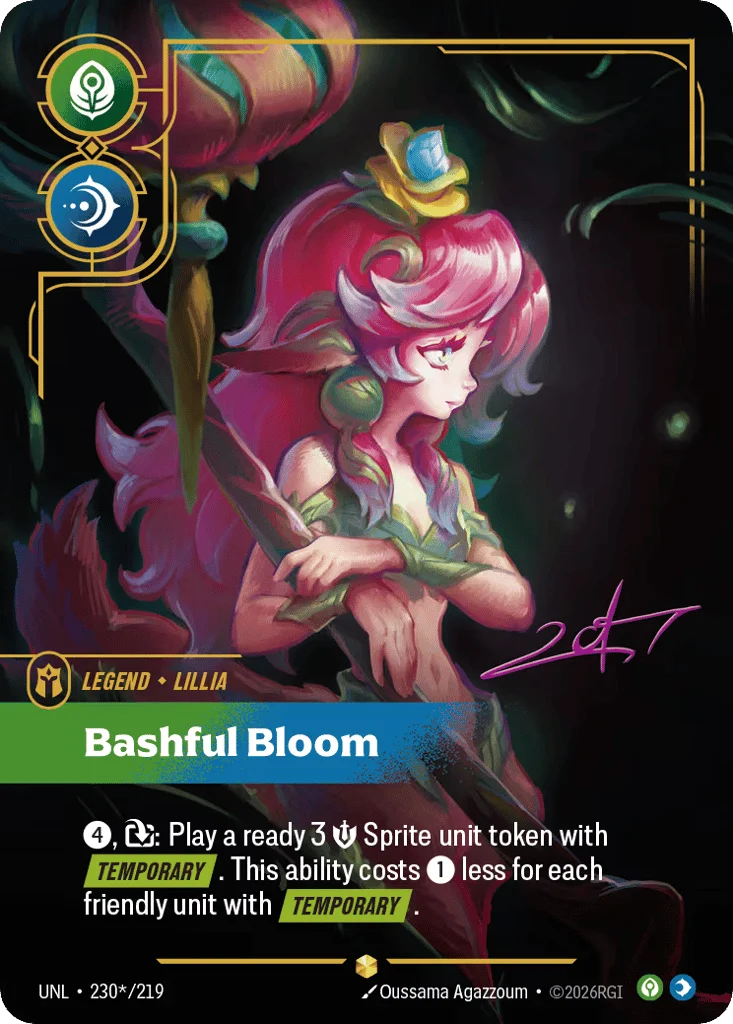 Bashful Bloom · Unleashed